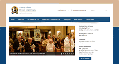 Desktop Screenshot of nativity-bvm.org